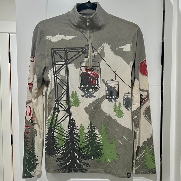 Neve Canadian Rockies Quarter Zip Sweater - Picture 1 of 10